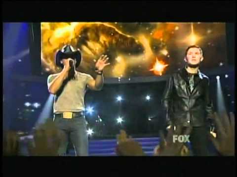 Scotty McCreery & Tim McGraw - Live Like You Were Dying - American Idol 10 Finale - 05/25/11
