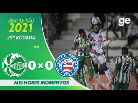 Gols e lances de Juventude-RS x Bahia