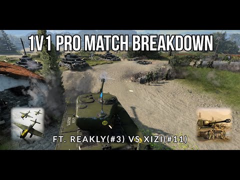 COH3 Pro-Match 1v1 Breakdown | Reakly (#3 WM) vs Xizi (#11 USF) | Faymonville