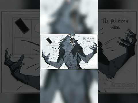 The Werewolf Girl #fyp #furry #cute