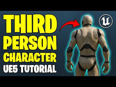 How To Make A Third Person Character in Unreal Engine 5 - Beginner Tutorial