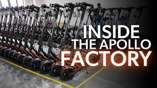 Inside the NEW Apollo Factory: How Our Electric Scooters Are Made