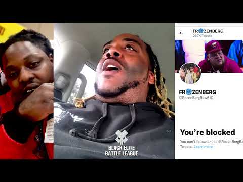 Rosenberg Raw Blocks Black Aladdin & Swamp on Twitter ??