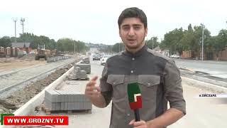 В поселке Ойсхара продолжается масштабное строительство