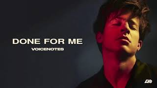 Download lagu Charlie Puth - Done For Me [ Instrumental] mp3