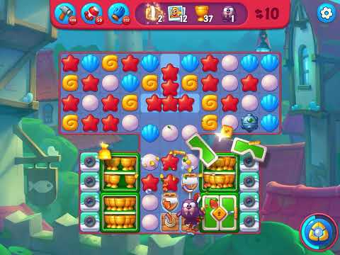 Fishdom Hard level 7675 no boosters フィッシュダム ハード [Friend's]