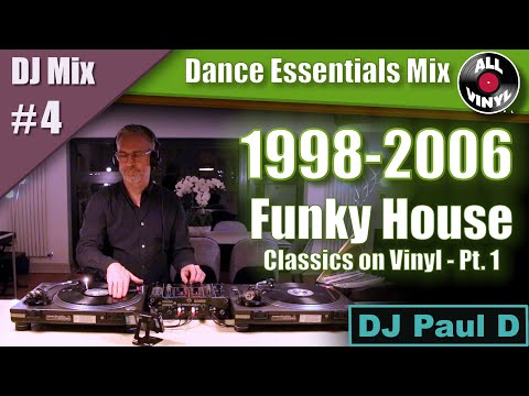 DJ Mix 4 | Funky House Classics Pt. 1 (1998–2006) | Vinyl DJ Mix | Stardust, Modjo, Groovejet
