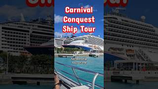 Carnival Conquest World's Fastest Ship Tour
