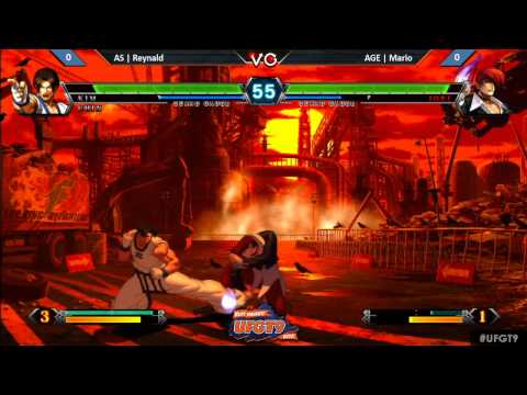 UFGT9 - AGE | Mario Vs. AS | Reynald - KOF XIII Losers Finals