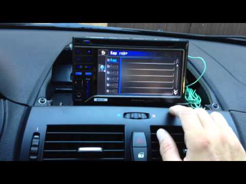Bmw x3 e83 2 din stereo project