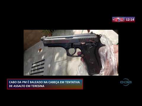 Cabo da Polícia Militar é baleado na cabeça ao reagir a assalto em porta de hospital 06 10 2020