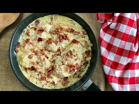 Pollo en Salsa de Bacon