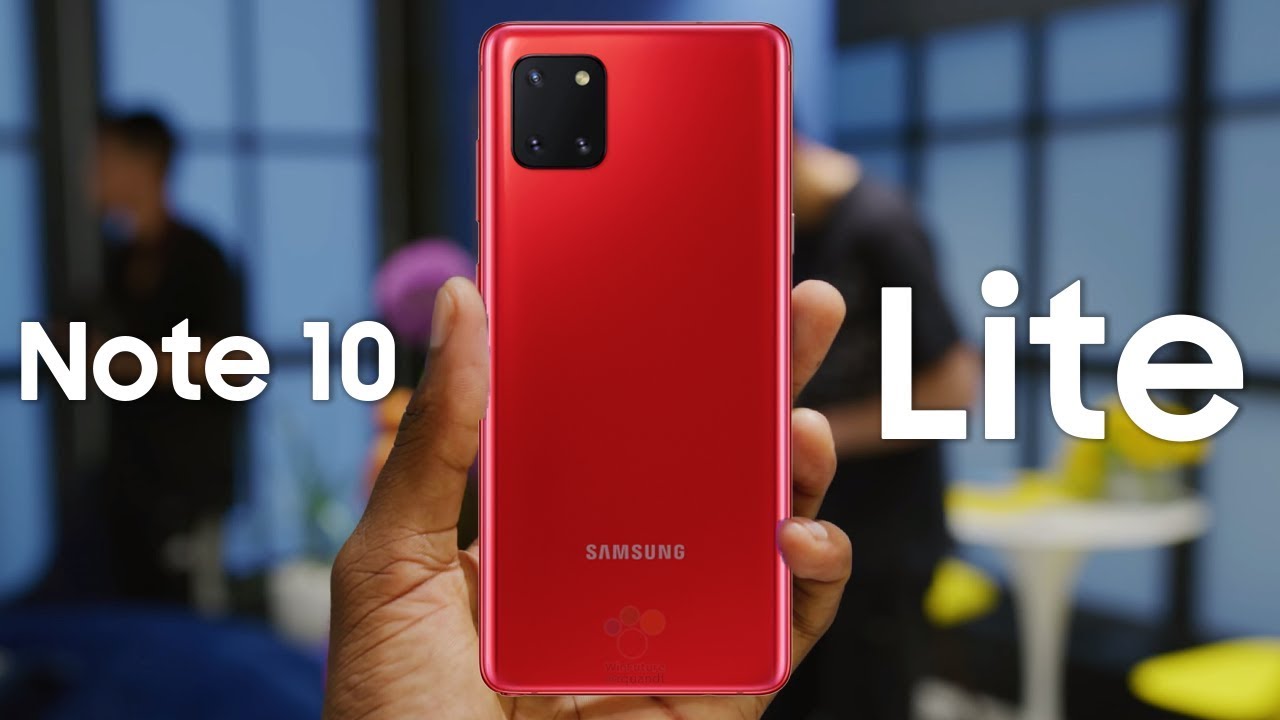 Samsung Galaxy Note 10 Lite - OFFICIAL LOOK!!!