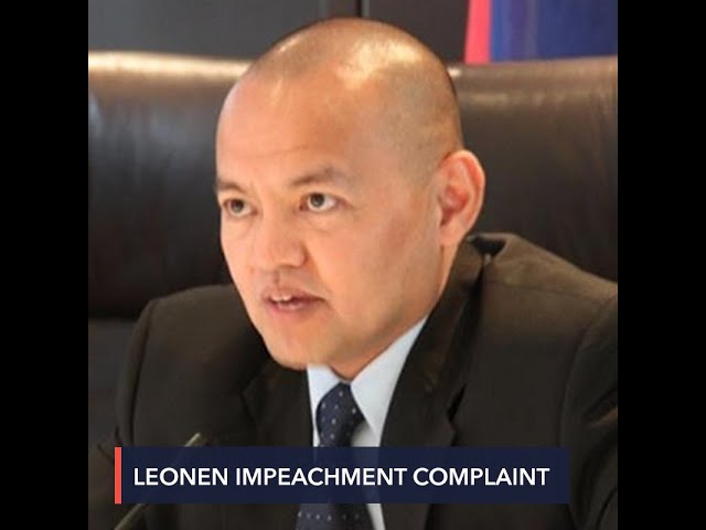 Impeachment complaint vs Leonen reaches House justice panel