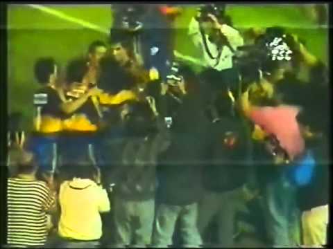 Gol de Medero a Platense (Boca 1992)