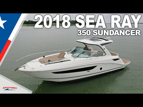 2018 #SeaRay 350 Sundancer | MarineMax Dallas Yachts