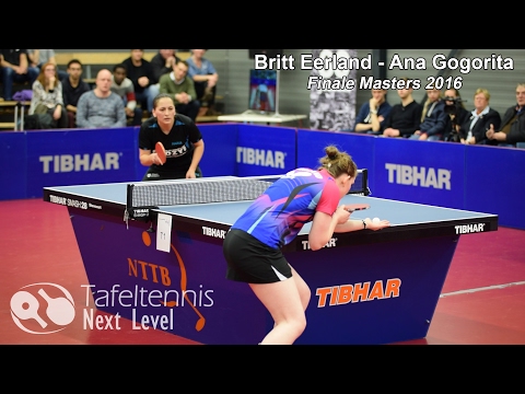 Britt Eerland - Ana Gogorita | Finale Masters 2016