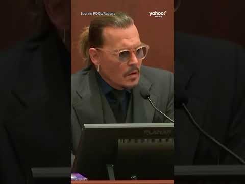 Johnny Depp describes taking drugs with Marilyn Manson | #shorts #yahooaustralia