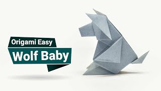 Download lagu How to Make Origami Wolf - Wolf Baby mp3