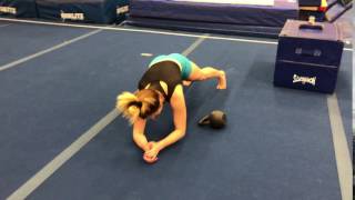 Planked Kettlebell Drag Throughs