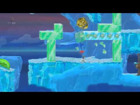 Rayman Legends Playthrough Part 83 - [Back To Origins] Gourmand Land - Fickle Fruit 100%