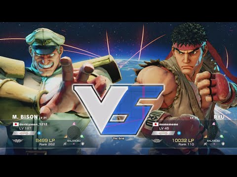 SF5: DENKIYASAN_1212 (M.BISON) VS DAIGO (RYU)