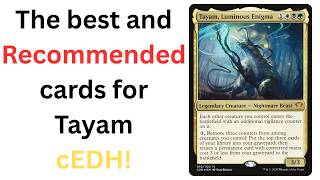 Recommended card for Tayam cEDH tournament data