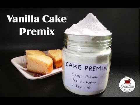 Basic premix for all cakes, Homemade All in 1 eggless cake premix हर cake के लिए बस 1 कपc ake तैयार