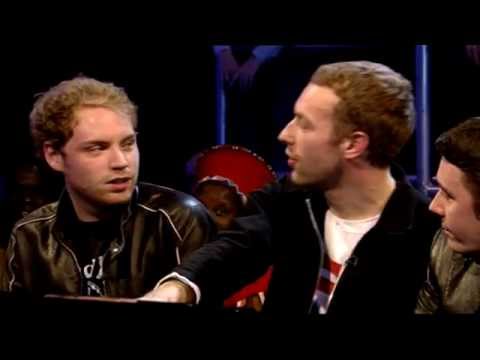 Chris Martin & Jonny Buckland - Interview -Live Jools Holland 2003