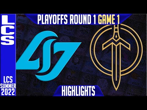CLG vs GG Highlights Game 1 LCS Playoffs 2022 Round 1 Lower Counter Logic Gaming vs Golden Guardians