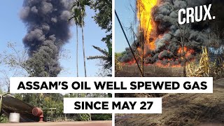 Massive Fire Engulfs Assam Baghjan Oil Well | DOWNLOAD THIS VIDEO IN MP3, M4A, WEBM, MP4, 3GP ETC