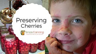 Preserving Cherries, canning, freezing, pie filling, the best pitter ever!