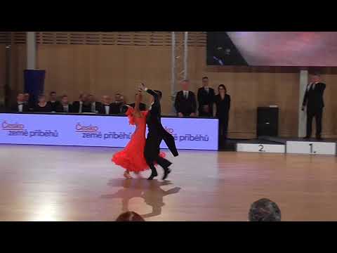 057 Jakub Brück - Anna Riebauerová /MČR T10 2018/ Kojetín/ Mládež/ Finále/ Představení