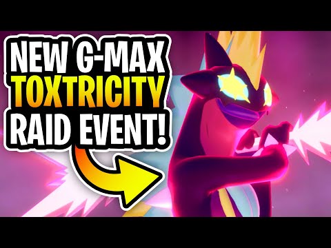 NEW Gigantamax Toxtricity Event! How to get Both Versions!