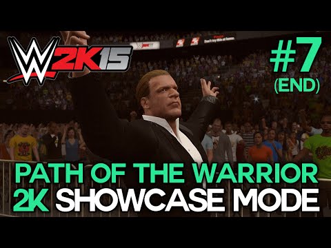 WWE 2K15 - 2K Showcase - "PATH OF THE WARRIOR" Walkthrough Part 7 End [WWE 2K15 Showcase Mode DLC]