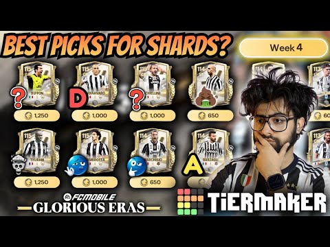 Best Players to Get by Shards with Reviews - Glorious Eras Tier List