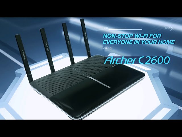 TP-LINK AC2600 Wireless Dual Band Gigabit Router-Archer C2600