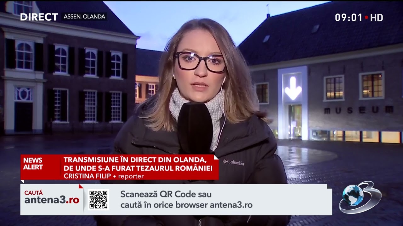 Noi date din ancheta furtului Tezaurului Dacic. Poliția caută informații despre un VW Golf gri ars