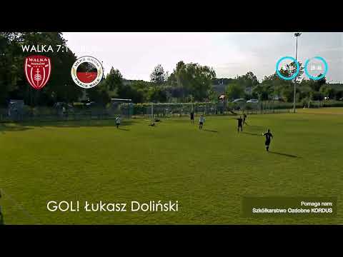 (20250621) WALKA Kosów : ULKS Grom Prace Małe. Gol na 7:1. Łukasz Doliński