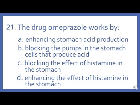PTCB PTCE Practice Test Question 21 - Drug Mechanism of Action (Pharmacy Technician CPhT Test Prep)