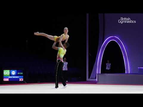 Hanna Sanz, Franklin - Junior Mixed Pair Dynamic Qaulifications - 2019 European Championships