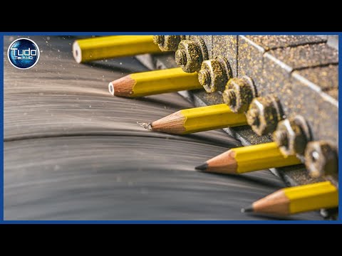 How Pencils Are Made (Colored and Graphite) - Amazing Manufacturing Process of Faber Castell Pencils