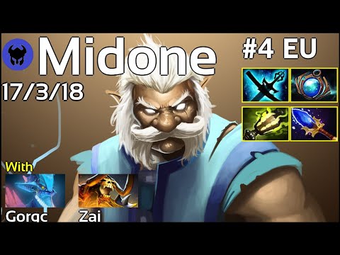 Midone [Secret] plays Zeus!!! Dota 2 7.21