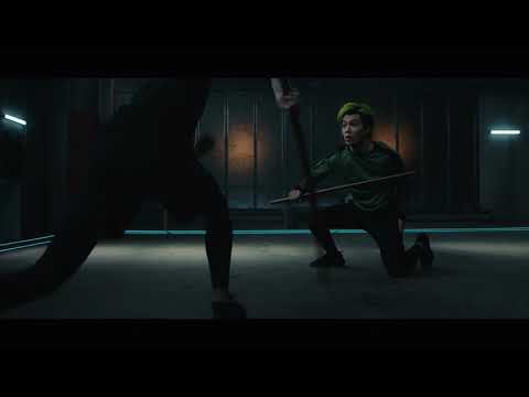 Titans 2x02 - Gar and Jason Todd Training Scene