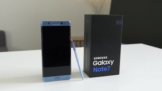 Samsung Galaxy Note 7 Unboxing and Comparison! (S7 Edge/Note5)