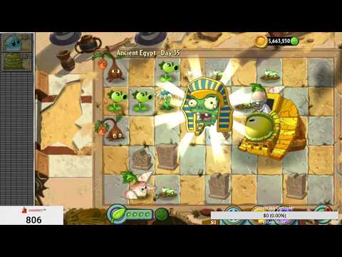 Plants vs zombies 2 - Do daily tasks for plants #52 | GAMEKEY live stream