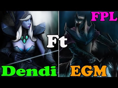 Dota 2 - Dendi Ft EGM and others Players 6000+ MMR - FACEIT Pro League!