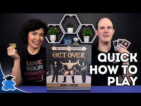 Get Over - A pro-wrestling 2 player deck building game.