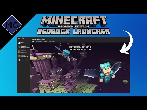 Minecraft Bedrock Launcher & Version Switcher | Bedrock Launcher Windows 10 by CarJem