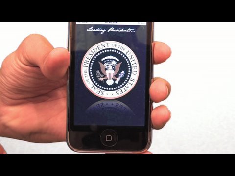 Obama’s Customized iPhone Obama’s Customized iPhone